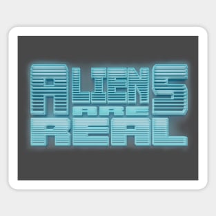 ALIENS ARE REAL #1 Sticker